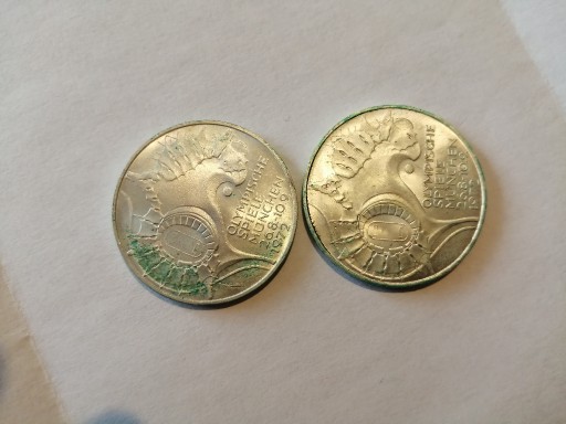 Zdjęcie oferty: 2 x 10 marek 1972 r G i F