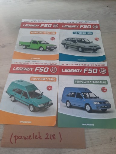 Zdjęcie oferty: 1:43 Polonez Truck,Cargo,Caro LEGENDY FSO