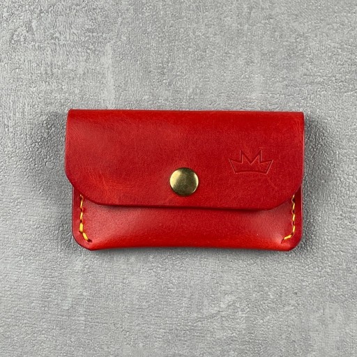 Zdjęcie oferty: Skórzany Handmade - Cardholder - Portfel na karty