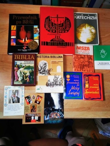 Zdjęcie oferty: Biblijny, historia, przewodnik, katechizm, zestaw