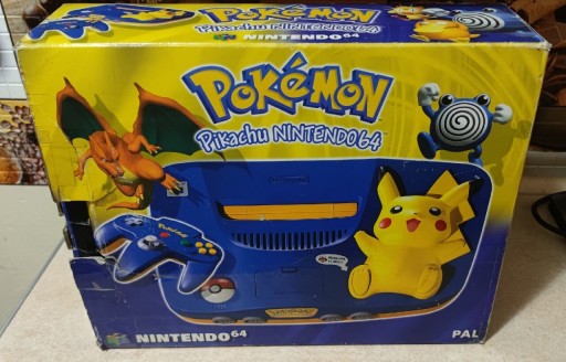 Zdjęcie oferty: Nintendo 64 Pikachu Edition PAL