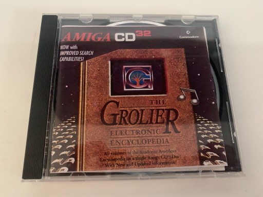 Zdjęcie oferty: Amiga CD32 The Grolier Encyclopedia Gra CD