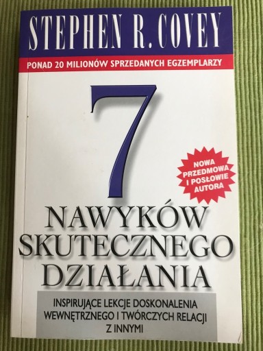 Zdjęcie oferty: 7 nawyków skutecznego działania