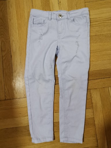 Zdjęcie oferty: Rozmiar 104 Spodnie jeansowe dla dziewczynki 