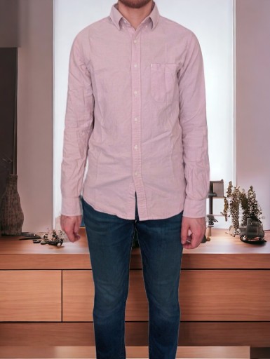 Zdjęcie oferty: Koszulka męska rozmiar S kolor różowy Bawełna