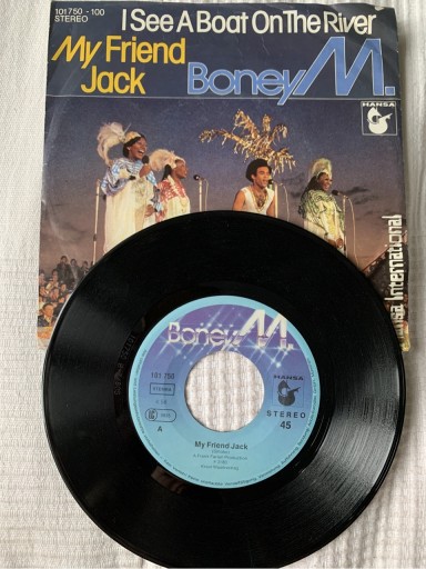 Zdjęcie oferty: Singiel płyta winyl Boney M My friend Jack.