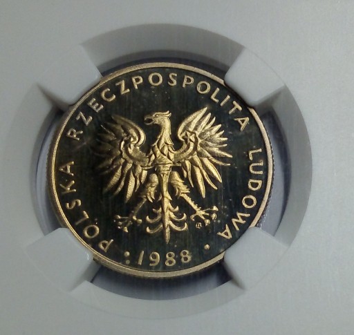 Zdjęcie oferty: 20 Zł 1988 NGC PF 67 ULTRA CAMEO DRUGA MAX!!