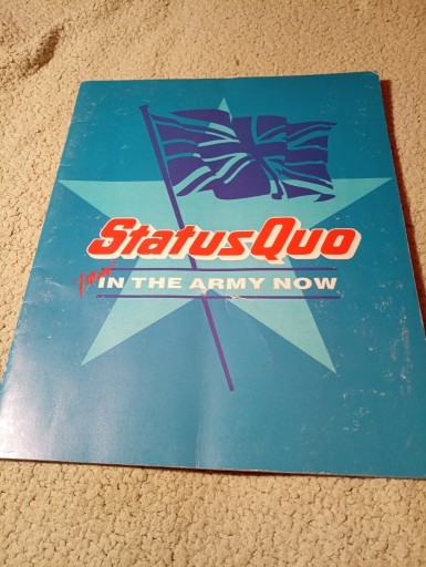 Zdjęcie oferty: Status Quo  In the army now broszura 