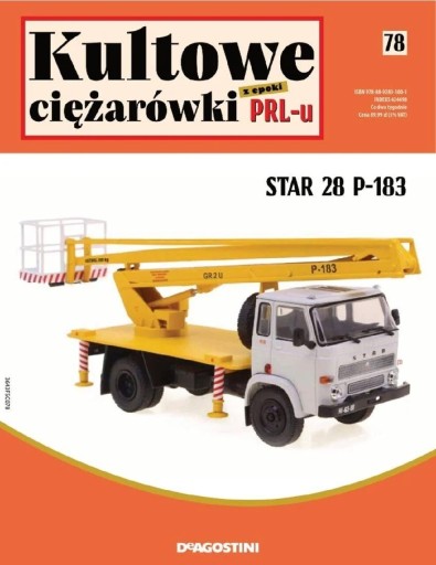 Zdjęcie oferty: Star 28 podnośnik - Ciężarówki PRL - NOWY nr 78