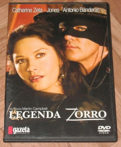 Zdjęcie oferty: DVD Legenda Zorro Antonio Banderas NOWA