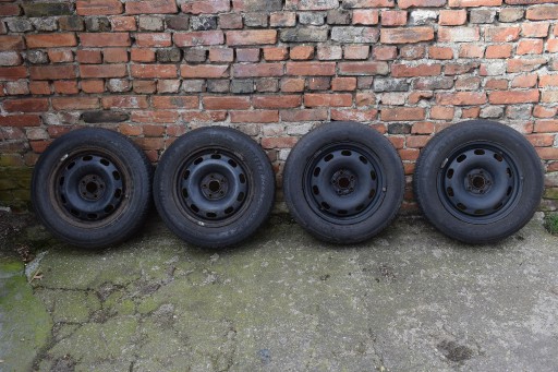 Zdjęcie oferty: Felgi stalowe 5x100 z oponami zimowymi 195/65r15