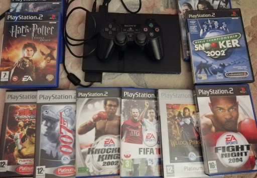 Zdjęcie oferty: Konsola PS2 oryginalny Pad Sony i 10 gier Gratis 