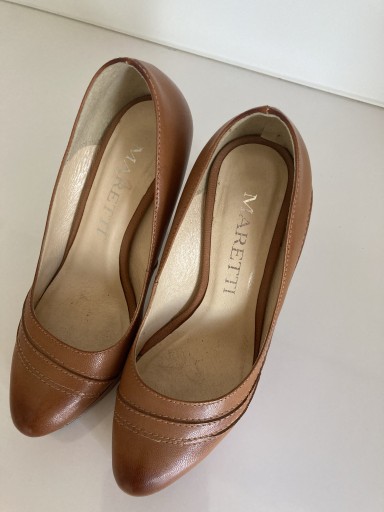 Zdjęcie oferty: Maretti skórzane brązowe buty roz 34 