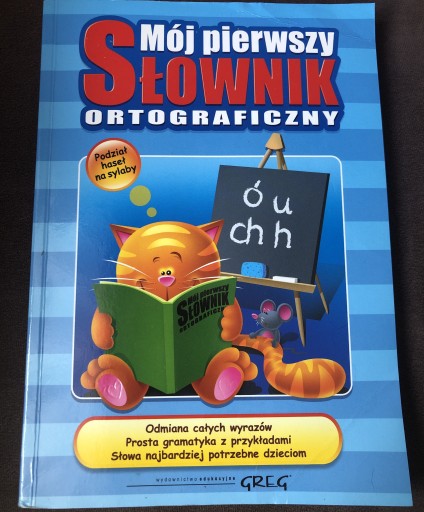 Zdjęcie oferty: Mój pierwszy słownik ortograficzny