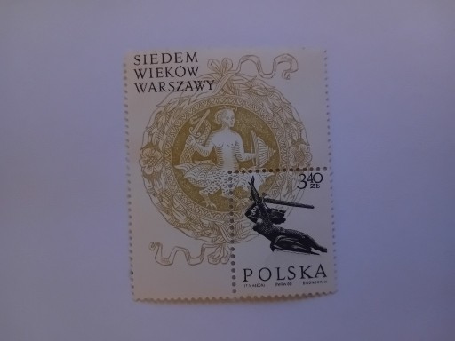 Zdjęcie oferty: Blok bl. 46 (35) - 1965 Siedem wieków Warszawy
