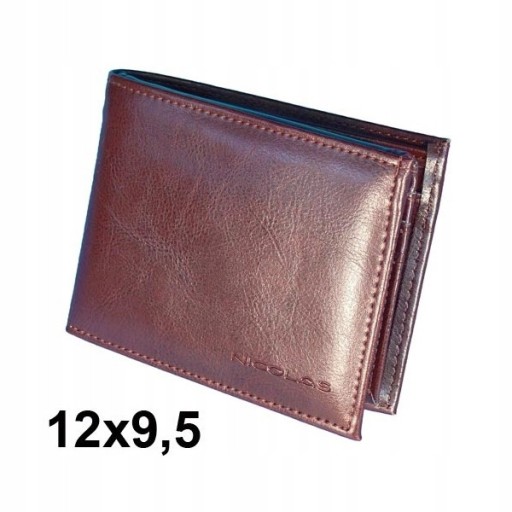 Zdjęcie oferty: portfel NICOLAS 16-B002 kolor czarny