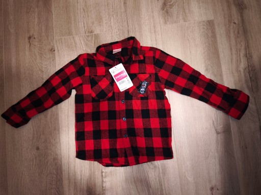 Zdjęcie oferty: Czerwona koszula w kratę dla chłopca Prenatal, 3–4 lata (102 cm)