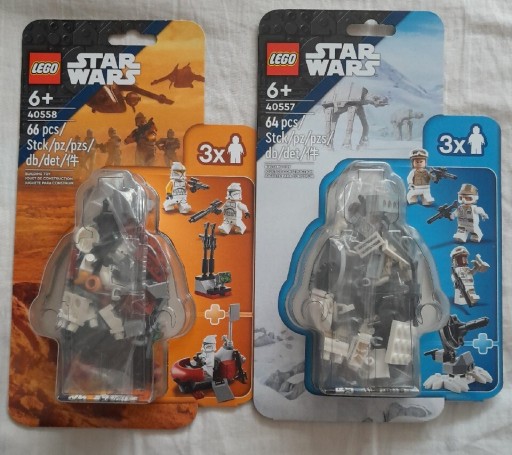Zdjęcie oferty: Lego Star Wars 40558 40557 dwa battle packi