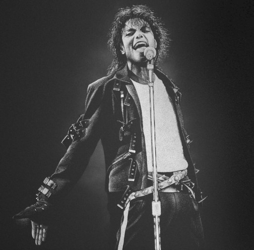 Zdjęcie oferty: Michael Jackson Ręcznie grawerowany obraz ...