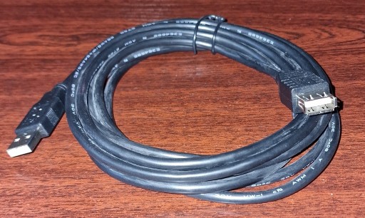 Zdjęcie oferty: Przewód kabel przedłużający przedłużacz USB dł. 3m