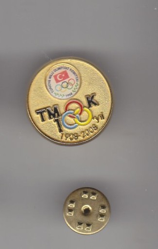 Zdjęcie oferty: Turcja 100 lat komitet olimpijski odznaka