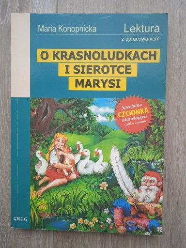 Zdjęcie oferty: „O krasnoludkach i sierotce Marysi” M. Konopnicka