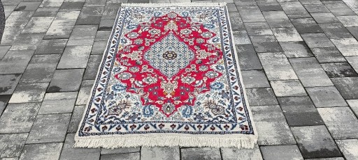 Zdjęcie oferty: Nain irański dywan wełniany perski 146 x 89 cm