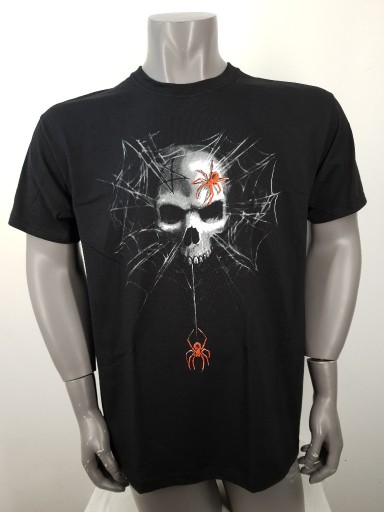 Zdjęcie oferty: T-Shirt Skull, Spider, Metal, Horror