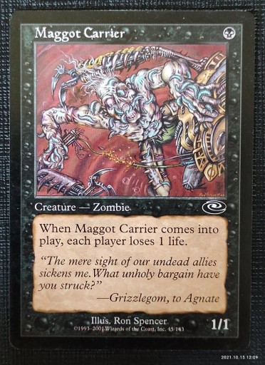 Zdjęcie oferty: Maggot Carrier-Planeshift