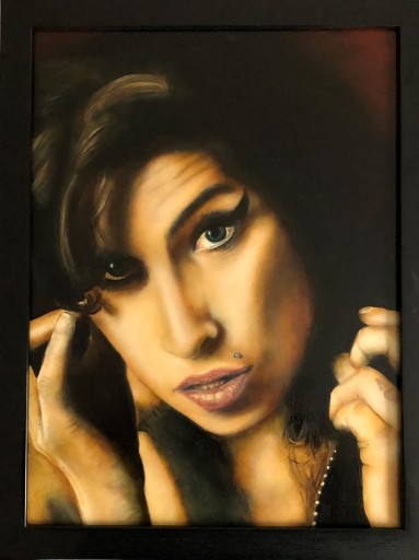 Zdjęcie oferty: obraz olejny Amy Winehouse
