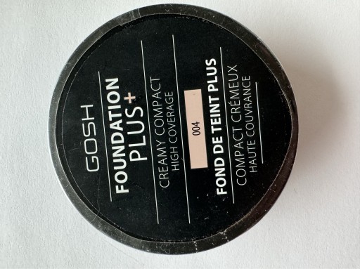 Zdjęcie oferty: Gosh FOUNDATION PLUS + CREAMY COMPACT 004 