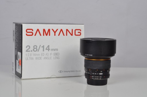 Zdjęcie oferty: Samyang AE 14mm f/2.8 ED AS IF UMC