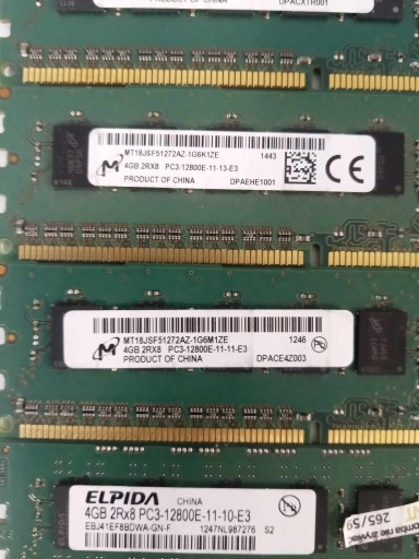 Zdjęcie oferty: Pamięć RAM DDR3 16GB (4x4gb)  do PC