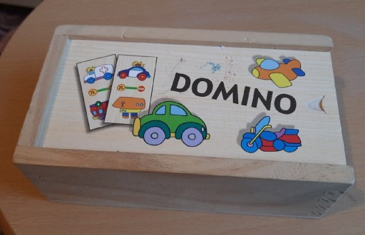 Zdjęcie oferty: Domino drewniane dla najmłodszych 