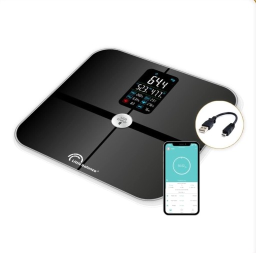 Zdjęcie oferty: Inteligentna waga podłogowa Lescale P1 z 8 elektrodami, do 180 kg