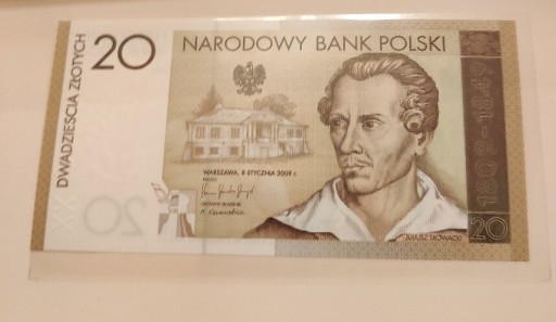 Zdjęcie oferty: Banknot kolekcjonerski Juliusz Słowacki 20