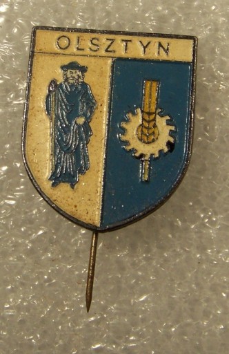 Zdjęcie oferty: Odznaka Przypinka Wpinka Olsztyn