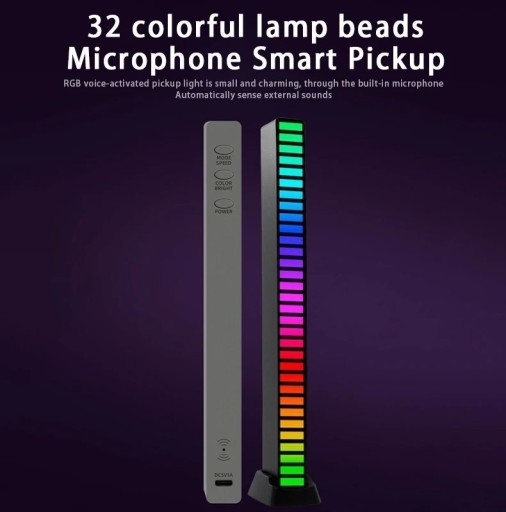 Zdjęcie oferty: Panel Led RGB migająca w rytm muzyki equalizer