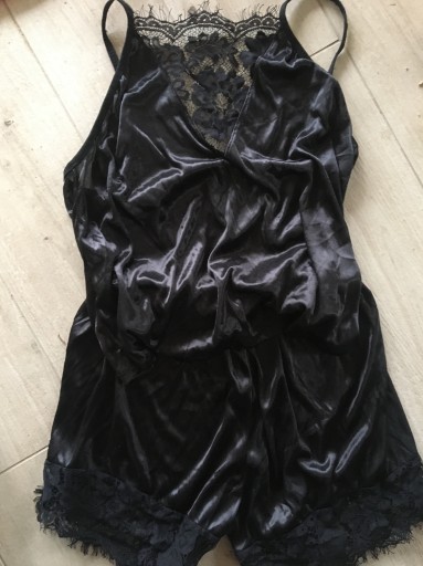 Zdjęcie oferty: Bielizna pidżama czarny komplet koronka sexy XS/S