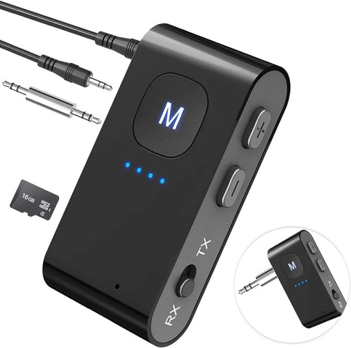 Zdjęcie oferty: Adapter Bluetooth PENCCOR Samochodowy Bluetooth 5.0