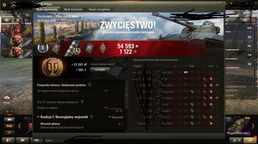 Zdjęcie oferty: Wot Moe Misje Exp Kredyty wn8