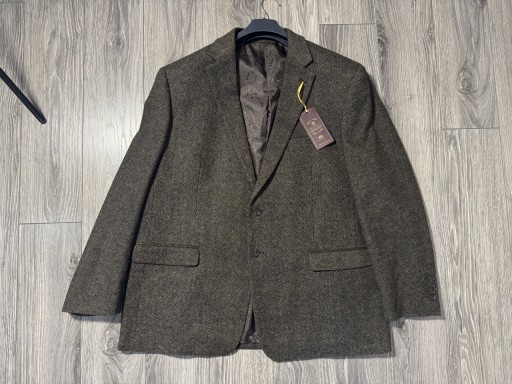 Zdjęcie oferty: Nowa z metką marynarka z wełną Skopes Thornton jacket brązowa Rozmiar 50R