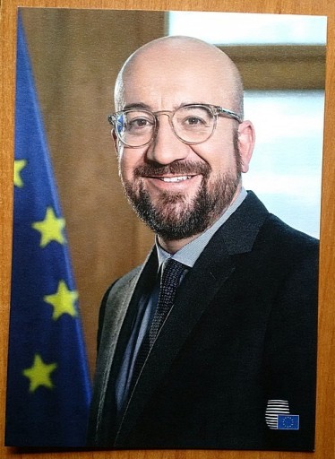 Zdjęcie oferty: Charles Michel - premier Belgii - autograf