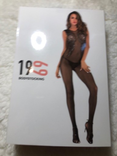 Zdjęcie oferty: Bodystocking 1969 czarne body seksowne nowe