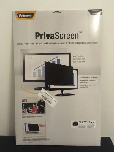 Zdjęcie oferty: Filtr prywatyzujący Fellowes PrivaScreen 20,1"