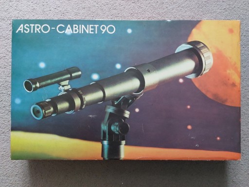 Zdjęcie oferty: zabawka Astro-Cabinet 90 luneta teleskop PRL niebo