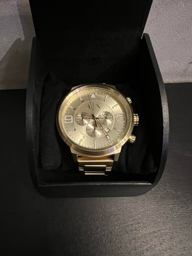 Zdjęcie oferty: Zegarek męski złoty Armani Exchange