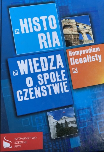 Zdjęcie oferty: Kompendium licealisty historia i wiedza o spolecz