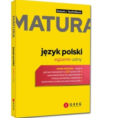 Zdjęcie oferty: Matura - Język polski egzamin ustny 