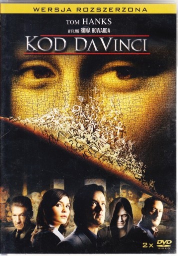 Zdjęcie oferty: KOD DA VINCI - WERSJA ROZSZERZONA - 2 X DVD